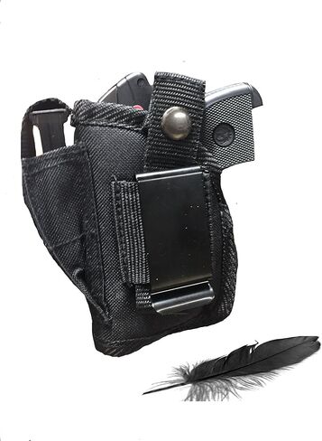 Feather Lite Beretta Tomcat 3032 and Bobcat 21 with Laser Soft Nylon Inside or Outside The Pants Gun Holster. in Saudi Arabia