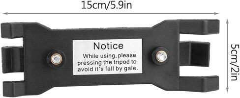 CHICIRIS Lighting Umbrella Clamp Portable Stand Holder ClampHolder Bracket for Tripods Stable Fixation for Photographers in Saudi Arabia