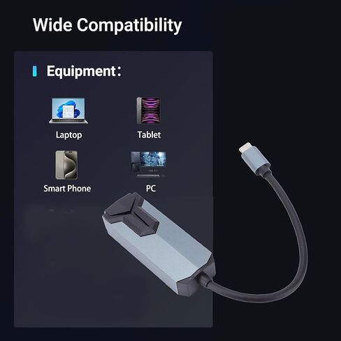 محول فاباتر USB C إلى إيثرنت مع مخرج USB C وA، محول شبكة إيثرنت LAN RJ45 بسرعة 2.5 جيجابت في الثانية in Saudi Arabia