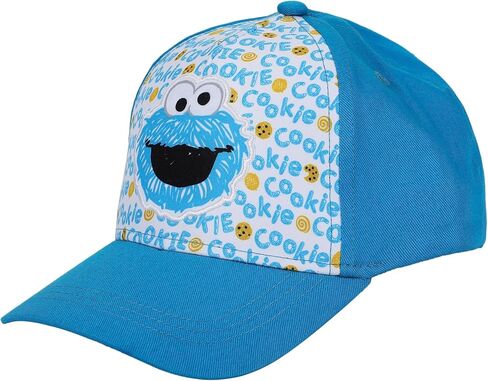 Sesame Street Plush Cookie Monster Toddler’s Blue Traditional Adjustable Baseball Cap in Saudi Arabia