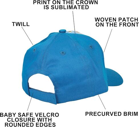Sesame Street Plush Cookie Monster Toddler’s Blue Traditional Adjustable Baseball Cap in Saudi Arabia