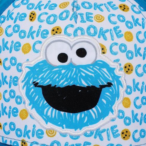 Sesame Street Plush Cookie Monster Toddler’s Blue Traditional Adjustable Baseball Cap in Saudi Arabia