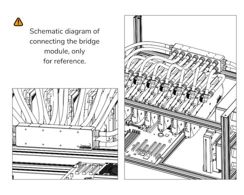 Bykski Durable Multi‑Port Parallel Workstation/Server Distribution Block, Available in Four Sizes – Black POM (B-L2-XBM-X-V2) (8 Channels) in Saudi Arabia