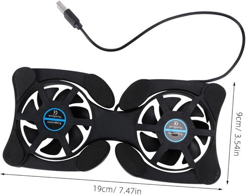 NUOBESTY Notebook Cooler Computer Portable Slim Laptop Cooling Stand in Saudi Arabia