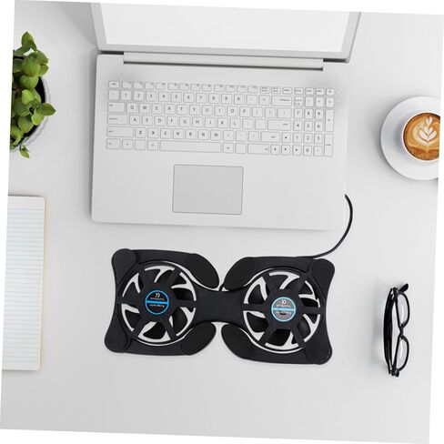 NUOBESTY Notebook Cooler Computer Portable Slim Laptop Cooling Stand in Saudi Arabia