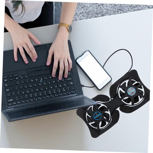 NUOBESTY Notebook Cooler Computer Portable Slim Laptop Cooling Stand in Saudi Arabia