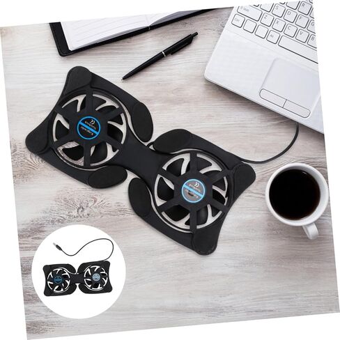 NUOBESTY Notebook Cooler Computer Portable Slim Laptop Cooling Stand in Saudi Arabia
