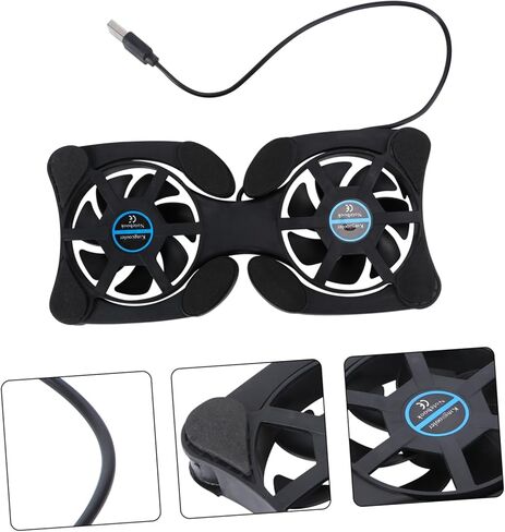 NUOBESTY Notebook Cooler Computer Portable Slim Laptop Cooling Stand in Saudi Arabia