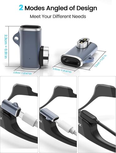Sinoacc for Shokz Charging Cable 3.3ft USB A Charger Cable Compatible with Openrun Pro Mini OpenComm 2, USB C Adapter for Aftershokz Aeropex AS800 Bone Conduction Headphones in Saudi Arabia