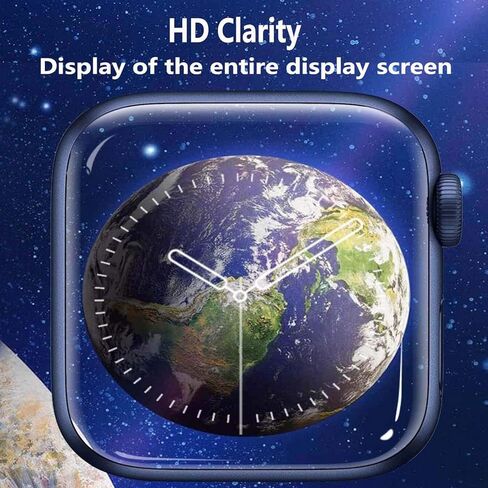 ZPIAR 2 واقي شاشة من الزجاج المقوى 42 ملم لسلسلة ساعات Apple 11/10، تغطية كاملة للشاشة، مضاد للخدش، خالي من الفقاعات، مقاوم للماء، فيلم iWatch عالي الدقة in Kuwait
