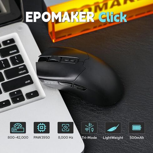 EPOMAKER G84 HE لوحة مفاتيح لاسلكية بتأثير القاعة + ماوس ألعاب لاسلكي 2.4 جيجا هرتز / بلوتوث / النوع C in Kuwait