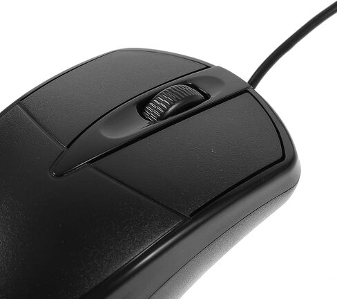 NOLITOY Wired USB Keyboard Mouse Combo Full-Sized Quiet Keyboard with Pad High Response Optical Mouse for Home Office Cafe Computer Accessory in Saudi Arabia