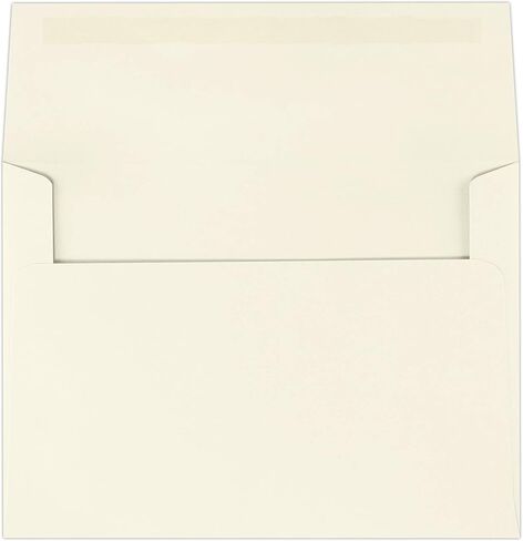 مظاريف دعوة LUXPAPER A7 لـ 5 × 7 بطاقات في 80 رطلاً. حقيبة بقالة، مظاريف قابلة للطباعة للدعوات، مع ختم التقشير والضغط، 50 حزمة، حجم المغلف 5 1/4 × 7 1/4 (بني) in Kuwait