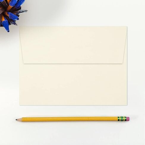 مظاريف دعوة LUXPAPER A7 لـ 5 × 7 بطاقات في 80 رطلاً. حقيبة بقالة، مظاريف قابلة للطباعة للدعوات، مع ختم التقشير والضغط، 50 حزمة، حجم المغلف 5 1/4 × 7 1/4 (بني) in Kuwait