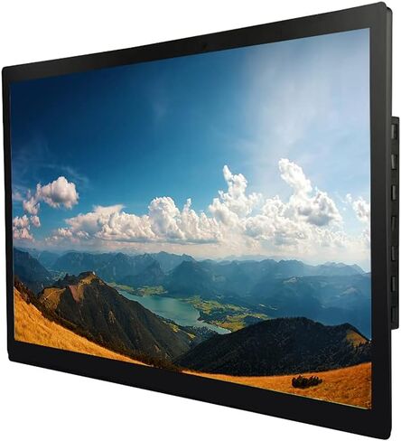 Digital Photo Frames Black/White 18.5-inch IPS Screen Digital Supports Full Format HD Video Playback 1080P Screen Ratio: 16:9 (White) (Black) in Saudi Arabia