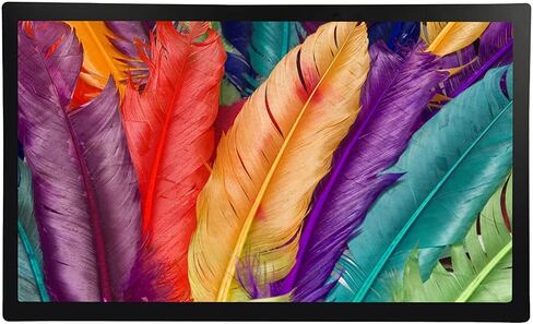 Digital Photo Frames Black/White 18.5-inch IPS Screen Digital Supports Full Format HD Video Playback 1080P Screen Ratio: 16:9 (White) (Black) in Saudi Arabia