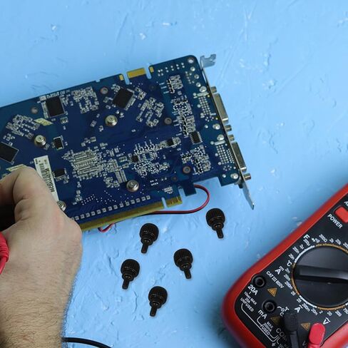 BESPORTBLE 24 قطعة سوداء 6-32 خيط حافظة كمبيوتر Thumbscrews PC مجموعة براغي تثبيت لإمداد الطاقة Pci فتحة متوافقة مع هيكل الكمبيوتر المكتبي in Kuwait