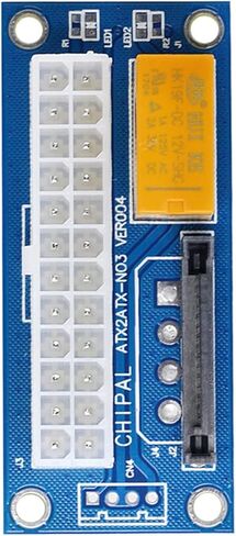 5 قطعة ADD2PSU ATX 24Pin إلى 15Pin SATA المزدوج PSU إمدادات الطاقة مزامنة كاتب تمديد كابل بطاقة محول in Kuwait