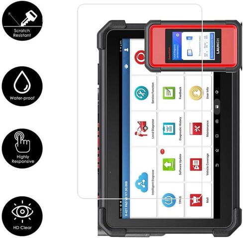 Walieoka Screen Protector Compatible with LAUNCH X431 PAD 7 VII PAD7 PADVII 13.3 inch,4H PET High Definition Anti-Scratch Protective film Crystal Clear [3 Pack] in Saudi Arabia