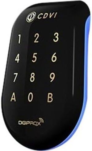 SOLARKPB Card Reader Keypad Access Device, Multi-Technology, Black in Saudi Arabia