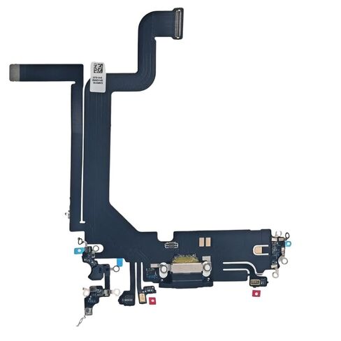 استبدال كابل مرن لمنفذ الشحن لهاتف iPhone 14 Pro Max - موصل قاعدة USB-C والميكروفون وجزء إصلاح مجموعة الهوائي in Saudi Arabia
