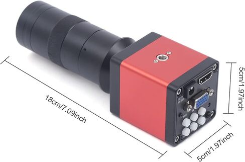 Digital Industry Video Microscope Camera 110v HDMI Microscope Camera with Remote Control for Industrial Fields, Identification Use, Maintenance Use in Saudi Arabia