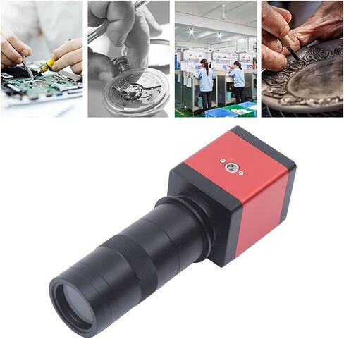 Digital Industry Video Microscope Camera 110v HDMI Microscope Camera with Remote Control for Industrial Fields, Identification Use, Maintenance Use in Saudi Arabia