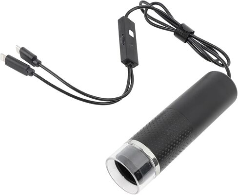 مجهر رقمي قطعة واحدة من Pwshymi، مجهر USB محمول عالي الدقة 1600X مع طول قابل للتعديل لفحص الجلد واختبار الدوائر وتحديد الأحجار الكريمة in Kuwait