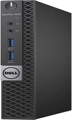 Dell OptiPlex 7040-MICRO، Core i5-6500T 2.5 جيجا هرتز، ذاكرة الوصول العشوائي 8 جيجا، محرك الحالة الصلبة 256 جيجا، Windows 11 Pro 64 بت، واي فاي داخلي، (متجدد) in Kuwait