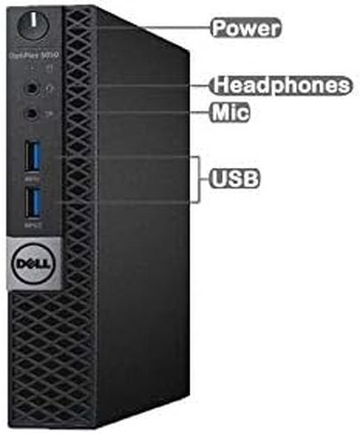 Dell OptiPlex 5050 Micro Intel Core i5-7600T 2.8GHz up to 3.7GHz 8GB 1TB Win 11 Pro (Renewed) in Saudi Arabia