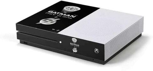 ملصق Skinit المخصص للألعاب متوافق مع وحدة تحكم Xbox One S - مرخص رسميًا من Warner Bros The Flash Movie: Batman Flash Future & Past Design in Saudi Arabia