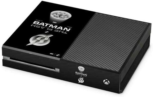 Skinit Decal Gaming Skin Compatible with Xbox One Console - Officially Licensed Warner Bros The Flash Movie: Batman Flash Future & Past Design in Saudi Arabia