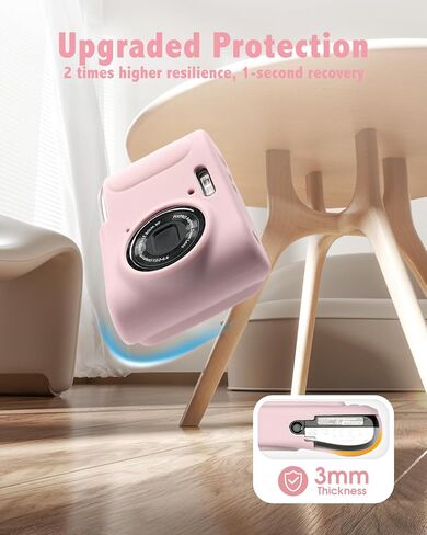 حافظة كاميرا من السيليكون لكاميرا Kodak PIXPRO FZ45 الرقمية، غطاء ناعم وغطاء مطاطي نحيف للكاميرا، غطاء واقٍ للسفر، خفيف الوزن، مضاد للخدش in Kuwait