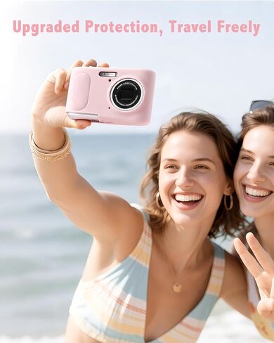 حافظة كاميرا من السيليكون لكاميرا Kodak PIXPRO FZ45 الرقمية، غطاء ناعم وغطاء مطاطي نحيف للكاميرا، غطاء واقٍ للسفر، خفيف الوزن، مضاد للخدش in Kuwait