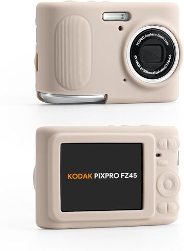Silicone Camera Case for Kodak PIXPRO FZ45 Digital Camera, Soft Case Cover Slim Rubber Camera Sleeve, Protective Travel Cover, Lightweight, Anti-Scratch in Kuwait