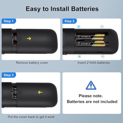 Replacement Remote Control Compatible for Roku TV in Saudi Arabia