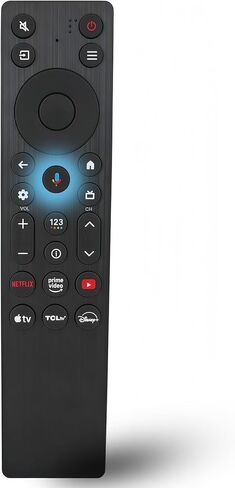 جهاز تحكم عن بعد بديل صوتي RC923A FMB1 متوافق مع تلفزيون TCL Smart LED RC923A-FMB1 in Kuwait