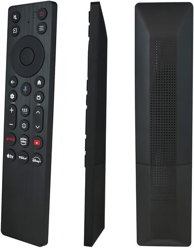 جهاز تحكم عن بعد بديل صوتي RC923A FMB1 متوافق مع تلفزيون TCL Smart LED RC923A-FMB1 in Kuwait