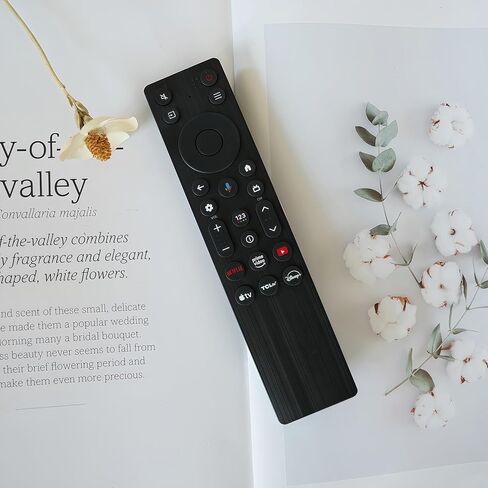 جهاز تحكم عن بعد بديل صوتي RC923A FMB1 متوافق مع تلفزيون TCL Smart LED RC923A-FMB1 in Kuwait