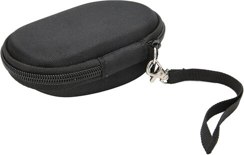 Hard Travel Mouse Case, Shockproof Portable Mouse Storage Case for MX M650L, Made of Nylon and EVA, Black (Inner Gray), Applicable for Travel and Storage in Saudi Arabia
