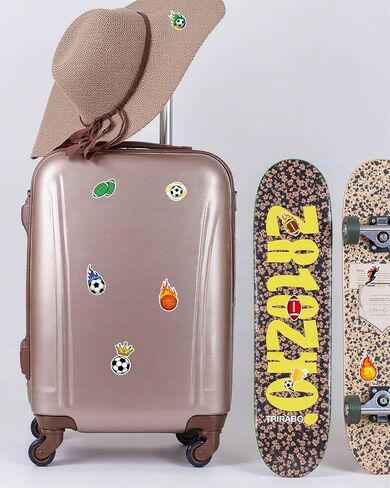 35pcs Sports Soccer Basketball Football Graffiti Decals Stationery Stickers Colorful Teacher Reward Stickers for Laptop Luggage Scrapbook Diary Sticker DIY Phone Guitar Laptop Notebook Suitcase in Saudi Arabia