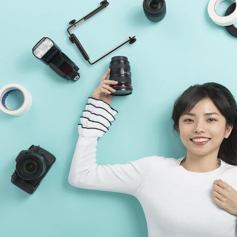 BESPORTBLE Metal Flash Light Bracket with Screw Detachable Dual Metal Connections for Tripods and Monopods Camera Holder Replacement for Photography Enthusiasts in Saudi Arabia