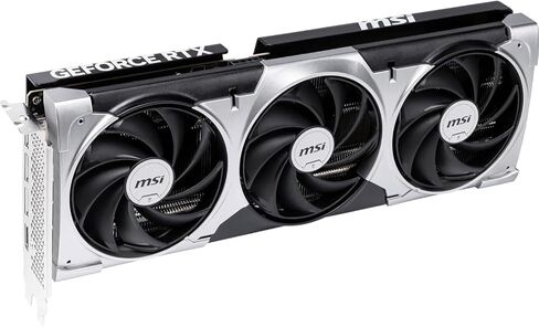 msi GeForce RTX 5060 Ti 16G Ventus 3X OC Graphics Card, 16GB GDDR7, PCIe Gen 5, 3X DP 2.1b, HDMI 2.1b, 1440p Gaming, AI Content Creation, 3D Rendering, Streaming, RGB GPU Holder in Saudi Arabia
