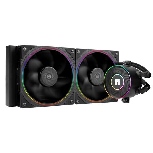Thermalright Aqua Elite 240 V5 ARGB Black CPU Liquid Cooler, 240 Cooling Row Size,2xTL-S12 PWM Fans,for AM4/AM5,Intel LGA115X/1200/1700/1851, AIO CPU Cooler in Saudi Arabia