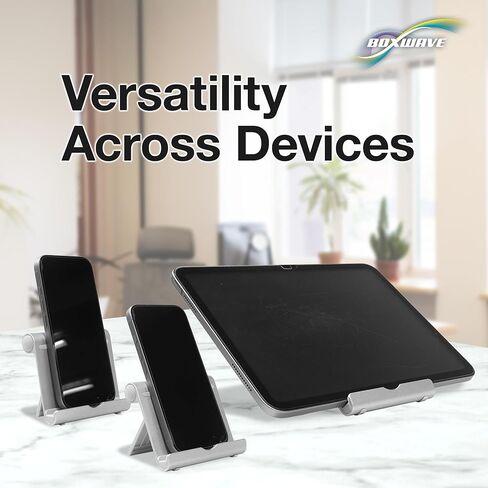 حامل وحامل BoxWave متوافق مع هاتف Samsung Galaxy Tab Active Pro - حامل ألومنيوم VersaView، محمول، رؤية متعددة الزوايا، قوي in Saudi Arabia