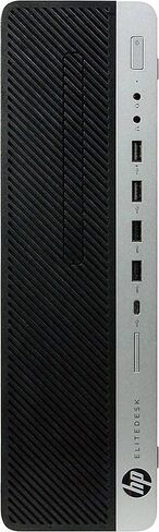HP Elitedesk 800 G3 SFF PC Desktop Computer, Windows 11 Pro, Core i5-6500 3.2GHz Up to 3.6GHz, 8GB RAM, 256GB SSD, Keyboard, Mouse, USB WiFi+BT (Renewed) in Saudi Arabia
