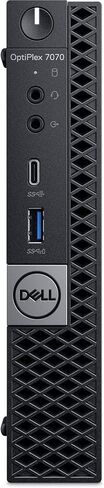 Dell Optiplex 7070 Micro Form Factor Desktop, Intel Eight Core i7 9700T 2.0Ghz, 32GB DDR4, 2TB NVMe M.2 SSD, WiFi, Windows 11 Pro (Renewed) in Saudi Arabia
