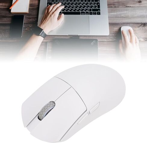 ماوس ألعاب لاسلكي من Bewinner - ماوس ألعاب خفيف الوزن، 26000 نقطة لكل بوصة، 2.4 جيجا USB C بلوتوث 3 أوضاع فأرة كمبيوتر بمستشعر بصري، ألعاب كمبيوتر قابلة للبرمجة in Kuwait