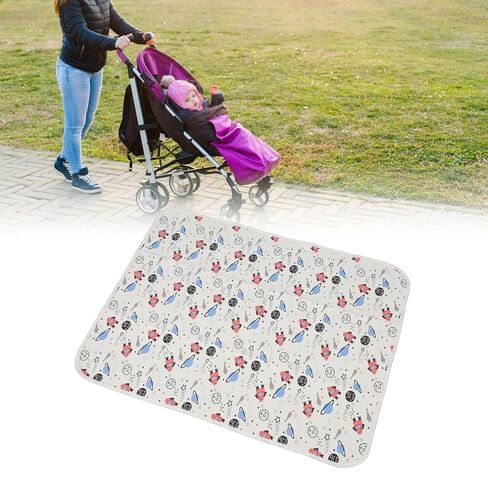 PerGar Baby Waterproof Bed Pad, Washable & Reusable Bedwetting Pads, 3-Layer Large Size Toddler Mattress Protector, Waterproof Mat for Home and On The Go Use (Space Model) in Saudi Arabia