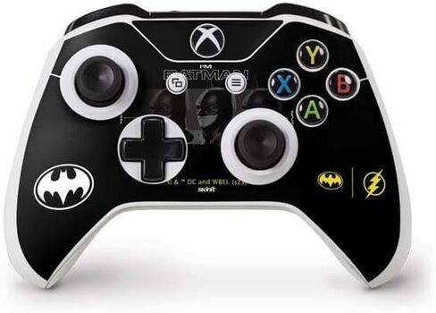 Skinit Decal Gaming Skin Compatible with Xbox One S Controller - Officially Licensed Warner Bros The Flash Movie: I am Batman Past to Future Design in Saudi Arabia
